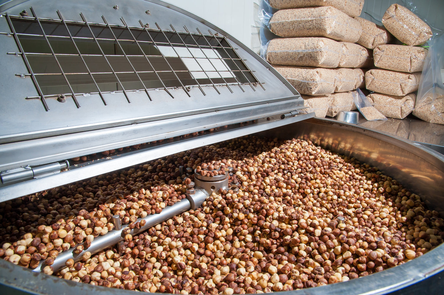 Hazelnut Roasting Machine