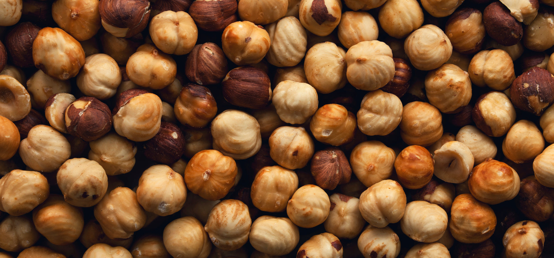 Roasted hazelnuts 