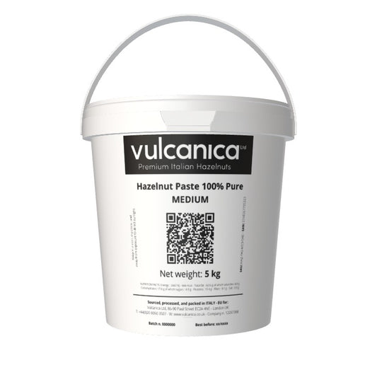 Pasta de Avelã 100% Pura 5 kg Tub